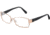 Davidoff No. 95503 Eyeglasses - Gold Frame and Clear Lens 95503-700