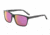 Davidoff 97126 Sunglasses, Black Frame, Blue/Grey W/ Red/Violet/Gold Mirror Lens-97126-8840