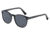 Davidoff 97140 Single Vision Prescription Sunglasses, Black Frame, Polarized, 97140-8840SV