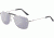 Davidoff 97345 Single Vision Prescription Sunglasses, Silver Frame, 97345-110SV