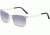 Davidoff 97347 Single Vision Prescription Sunglasses, Silver Frame, 97347-100SV