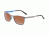 Davidoff 97348 Sunglasses, Grey Blue Frame, Brown Gradient Polarized Lens, Polarized, 97348-673