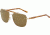 Davidoff 97350 Single Vision Prescription Sunglasses, Gold Frame, 97350-1016SV