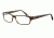 Davidoff 91024 Single Vision Prescription Eyeglasses - Brown Frame and Clear Lens 91024-6351SV