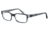 Davidoff 91027 Progressive Prescription Eyeglasses - Anthracite Frame and Clear Lens 91027-6339PR