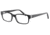 Davidoff 91027 Progressive Prescription Eyeglasses - Black Frame and Clear Lens 91027-8840PR