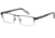 Davidoff 95092 Bifocal Prescription Eyeglasses - Grey Frame and Clear Lens 95092-538BI