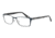 Davidoff 95102 Progressive Prescription Eyeglasses - Blue Frame and Clear Lens 95102-580PR