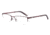 Davidoff No. 95105 Eyeglasses - Red Frame and Clear Lens 95105-591