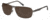 Davidoff 97320 Single Vision Prescription Sunglasses - Grey Frame and Brown Silver  Lens 97320-650SV