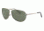 Davidoff 97323 Bifocal Prescription Sunglasses - Silver Frame and Grey Green Lens 97323-110BI