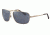 Davidoff 97324 Bifocal Prescription Sunglasses - Gold Frame and Grey Silver Lens 97324-600BI