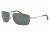 Davidoff 97325 Bifocal Prescription Sunglasses - Silver Frame and Zeiss Skypol Grey Lens 97325-110BI