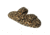 Womens Fluffy Z Slippers, Leopard Print, 9-10