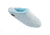 Womens Foam Slide Scuff Slippers, Baby Blue, 5-6