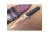 Dawson Knives Mojave 6 Fixed Blade Knife, 11.38in Overall, 6in Arizona Copper Finish Cpm-3V Carbon Steel Blade, Black Sculpted G10 Handle, Serialized, Black Kydex And Brown Leather Sheath, DW63820