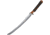 Dawson Knives Relentless Sword 14In, 22in Overall, 14in Hamon Finish Cpm-3V Carbon Steel Blade, Ironwood Handle, DW14