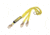 DBI-SALA L-Yard,EZ Stopii Shock Absorb, Yellow MLP1241206