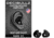Decibullz Custom Molded Earplugs, Black, Standard, PLG1-BLK