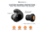 Decibullz Custom Molded Percussive Shooting Filters, Black, Standard, FLTR-SHO-BLK, EDEMO1