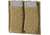 Defcon 5 Low Profile Elastic 5.56 Double Magazine Pouch, Tan, D5-M4LPDP CT