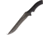 Defcon Hydra Fixed Blade D2 Black Coated, Fixed Blade Knife, 8.25in, D2 Tool Steel, Black, G10 Handle TD003BK