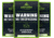 DEFEND USA No Trespassing Sign - 3 Pack, Black/Green/White, Small, DFD-S-3