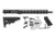 Del-Ton 16in Mid-Length Light-Weight Rifle Kit w/15in MLOK FF, M4 Stock, 1-7 Twist, Black, RKT125