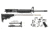 Del-Ton Light Weight Rifle Kit, 16in, RKT103