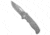 Demko Knives Demko Knives AD20.5 Clip Point Shark-Lock Milled Titanium 3.2" SW 3V*DISCOUNT*, Gray, CPM 3V, adult, BHQ-232128