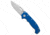 Demko Knives Demko Knives AD20I Slim Clip Point Shark-Lock Knife Blue G-10 3.6" Stonewash, Blue, Nitro-X7, adult, BHQ-235778