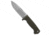 Demko Knives Demko Knives Freereign USA Made MagnaCut Drop Point Knife Rubber Green 5" SW, Green, CPM MagnaCut, adult, BHQ-207359