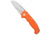 Demko Knives Demko Knives MG AD20S SSF Shark-Lock Knife Orange G-10 3.6" Stonewash M4, Orange, CPM M4, adult, BHQ-178372