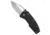 Demko Knives Demko Nano-Shark Clip Point Shark-Lock Black GRN 2.1" SW AUS-10A*DISCOUNT*, Black, AUS-10A, adult, BHQ-232204