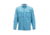 Demo, ExOfficio Air Strip Gingham Long Sleeve - Mens, Dk Aegean, Medium, 1001-3231-Dk Aegean-M