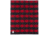 DEMO, Woolrich Seven Springs Soft Wool Blanket, Buffalo Red and Black, 92473-BRB-DEMO