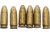 Denix 9mm Bullet Replica 6pk, 1.25 overall, DX52