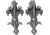 Denix Fleur de Lis Hangers Antique