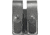 DeSantis Black - Plain - Double Mag Pouch - Black Snap U41BJNNZ3