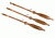 DeSantis Deluxe Rifle Sling - Fancy Stitch Padded, Tan S17TP01Z0