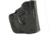 DeSantis Mini Scabbard Leather Belt Holster, Beretta APX/Beretta APX Carry, Right Hand, Plain, Black, 019BA9MZ0