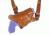 DeSantis New York Undercover Shoulder Holster - Taurus Judge PD Polymer - Plain Tan, LH 11DTBV2P0