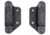 DeSantis Replacement Veiled Partner Clip Replacement OWB Clips For The 195 Veiled Partner, Ambidextrous, Black, Y104BJZZZ0