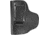 DeSantis The Insider Leather IWB Holster, S&amp;W M&amp;P Shield 9/40/45, Mossberg MC1SC, Left Hand, Plain, Black, 031BB5EZ0