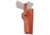DeSantis The Woodsman Leather OWB Holsters, Colt Cadet, S&amp;W 22, 41, Browning Buckmark, Ruger 22, SIG Trailside, Hamerly 4in-5 1/2in, Left Hand, Lined, Tan, 097TDLAZ0