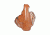 DeSantis Thumb Break Scabbard Holster, FN FNS-40/FN FNS-9/FN FNX-40/FN FNX-9, Left, Plain, Tan, 001TB30Z0