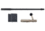Desert Tech SRSA1 Conversion Kit, .300 Winchester Magnum, 26in, Left Hand, 5 Round, Black, SRS-CK1-B26L
