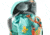 Deuter Schmusebar Pack - Kids, Dustblue-Alpinegreen, 8L, 361012132390