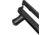 Devil Dog Concepts Aluminum Traditional Pull Handle for Side Charging Handle System, Black, DDCPH231