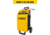 DeWALT 40 Amp Professional Rolling Battery Charger, 3 Amp Maintainer With 200 Amp Engine Start, Yellow/Black, DXAEC200